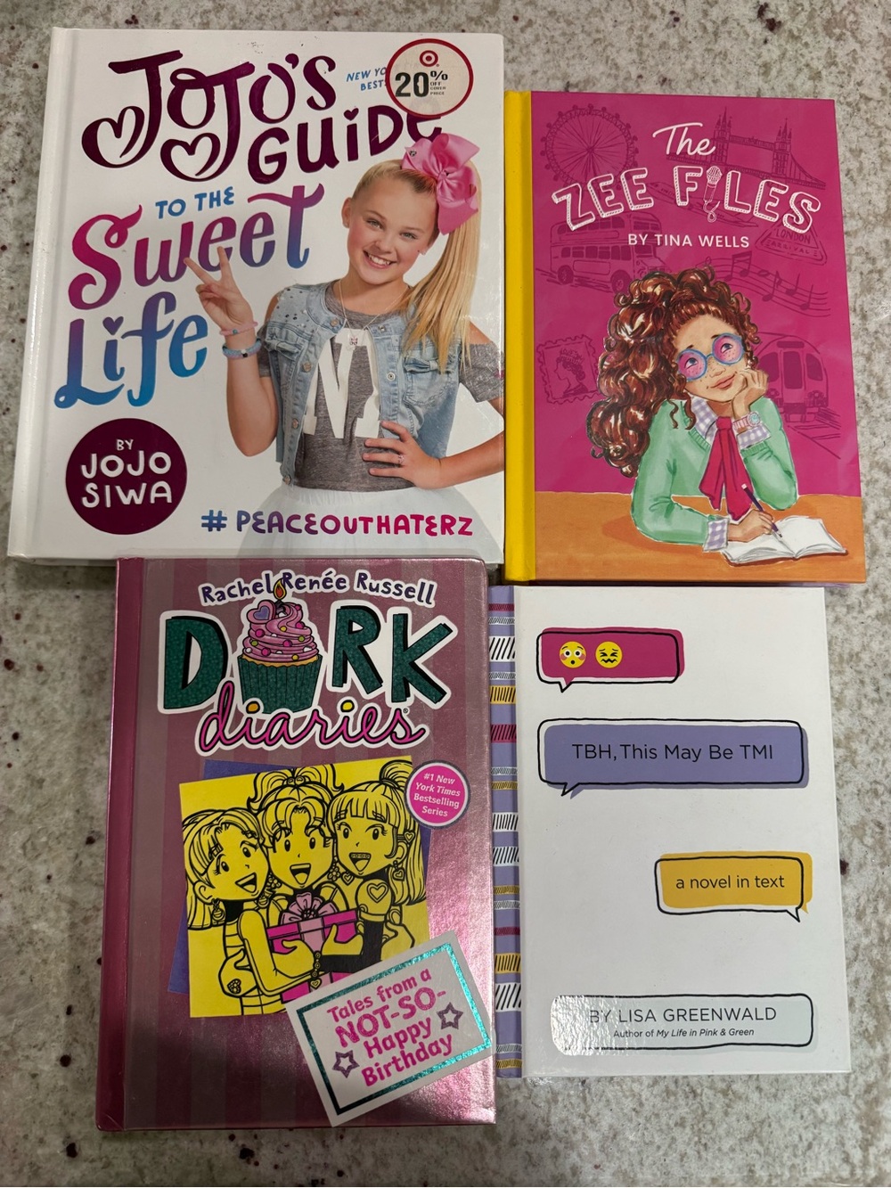 girls book set